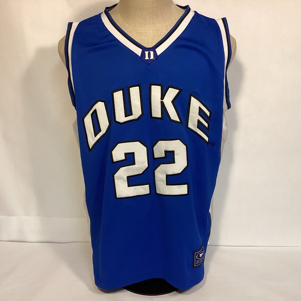 Duke University Blue Devils Basketball Blue  Jersey mens size XL Colosseum
